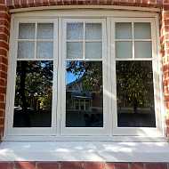 wooden window frame refurbish and paint